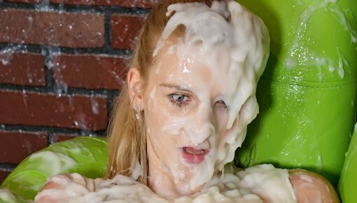 Latest deal - Ketie Sky will be covered in white jizz.