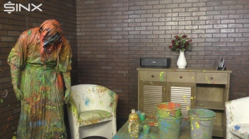 Eurobabes Get Covered In Wet And Messy Paint Catfight Screencap 81 on www.sinx.com