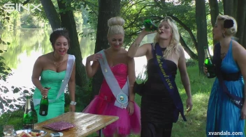 Beauty queens catfight in a lake - Cam 2 Screencap 22 on www.sinx.com