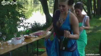 Beauty queens catfight in a lake - Cam 2 Screencap 23 on www.sinx.com