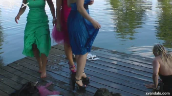 Beauty queens catfight in a lake - Cam 2 Screencap 73 on www.sinx.com