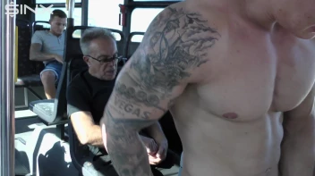 Blonde Twink Enjoys Gay Orgy On A Voyeuristic Bus Screencap 41 on www.sinx.com