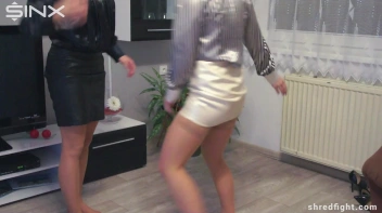 Lingerie Clad Cuties Heated Female Wrestling - Cam 2 Screencap 19 on www.sinx.com