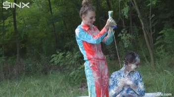 Cuties Make A Mess Of Themselves - Cam 2 Screencap 51 on www.sinx.com