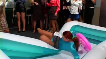 Oily Wrestling Battle You Gotta See! Screencap 17 on www.sinx.com