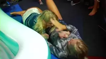 Wet and Messy Federation Of Oil Wrestling Screencap 7 on www.sinx.com