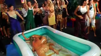 Wet and Messy Federation Of Oil Wrestling Screencap 80 on www.sinx.com