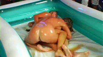 Wet and Messy Federation Of Oil Wrestling Screencap 83 on www.sinx.com