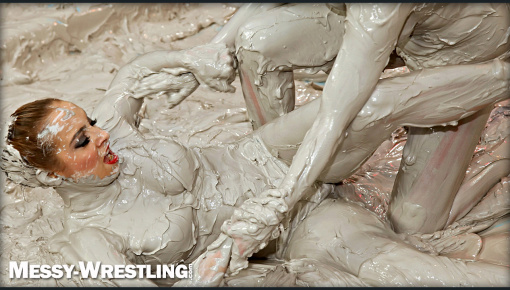 Latest deal - Messy Wrestling Extra: Pony-Tailed Power Session In Mud Covers Them All In Crud! 4 Fights! Action-Cam Only!