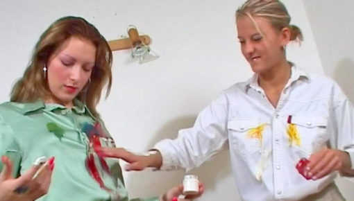 Latest deal - Dressed Babes Paint Each Others Outfits