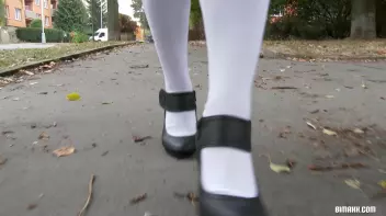 Little Asian says yes to two massive lollipops Screencap 1 on www.sinx.com