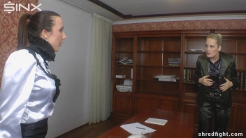 A Catfight In The Office Caught On Tape Screencap 15 on www.sinx.com