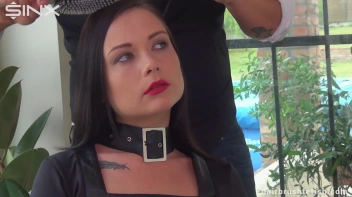 Sexy brunette gets her hair brushed to perfection Screencap 47 on www.sinx.com