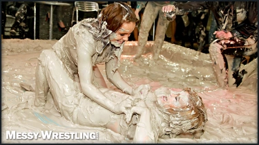 Latest deal - Messy Wrestling: 2 Power Packed Audience Mud Brawl Blasts Them All! Let's Get Messyyyyyyy!!!