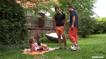 A Game Of Bi Ball, Anyone? Screencap 2 on www.sinx.com