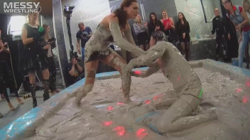 Messy Wrestling: Mud Monsters - Making The Most Of The Muck, Cause We Don't Give A Fuck! Screencap 21 on www.sinx.com