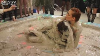 Messy Wrestling: Mud Monsters - Making The Most Of The Muck, Cause We Don't Give A Fuck! Screencap 32 on www.sinx.com