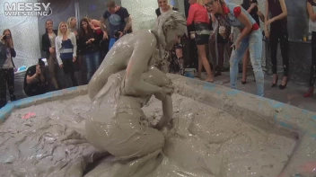 Messy Wrestling: Mud Monsters - Making The Most Of The Muck, Cause We Don't Give A Fuck! Screencap 57 on www.sinx.com