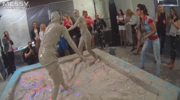 Messy Wrestling: Mud Monsters - Making The Most Of The Muck, Cause We Don't Give A Fuck! Screencap 58 on www.sinx.com