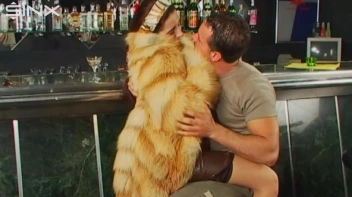 Redhead Flirts And Sucks Cock In The Bar Screencap 14 on www.sinx.com