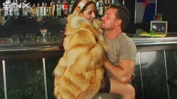 Redhead Flirts And Sucks Cock In The Bar Screencap 15 on www.sinx.com