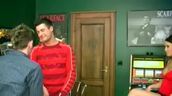 Three High-Rollin Strangers Go Bi Screencap 4 on www.sinx.com