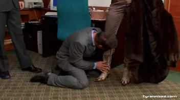 Female Dominatrix Takes on Two Screencap 3 on www.sinx.com