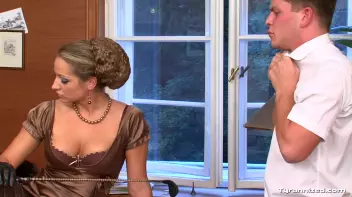 Female Dominatrix Takes on Two Screencap 31 on www.sinx.com