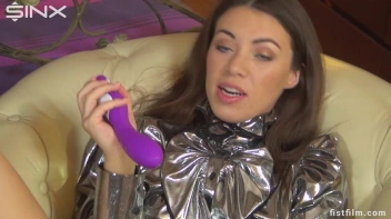 Self Fisting Gives Brunette Babe Immense Pleasure Screencap 16 on www.sinx.com