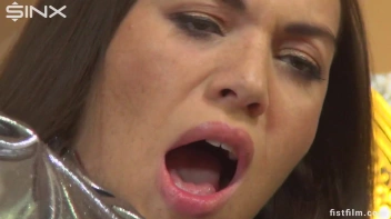 Self Fisting Gives Brunette Babe Immense Pleasure Screencap 38 on www.sinx.com