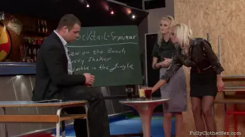 Cocktails and Fully Clothed Sex Screencap 12 on www.sinx.com