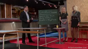 Cocktails and Fully Clothed Sex Screencap 3 on www.sinx.com