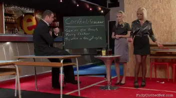 Cocktails and Fully Clothed Sex Screencap 5 on www.sinx.com