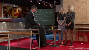 Cocktails and Fully Clothed Sex Screencap 6 on www.sinx.com