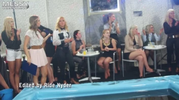 Messy Wrestling: Cuties In Panties Take Shots In The Slop!  Badass Babes Bring It! Screencap 2 on www.sinx.com