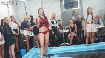 Messy Wrestling: Cuties In Panties Take Shots In The Slop!  Badass Babes Bring It! Screencap 35 on www.sinx.com