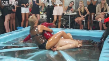 Messy Wrestling: Cuties In Panties Take Shots In The Slop!  Badass Babes Bring It! Screencap 43 on www.sinx.com