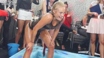 Messy Wrestling: Cuties In Panties Take Shots In The Slop!  Badass Babes Bring It! Screencap 63 on www.sinx.com