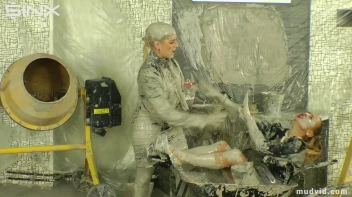 Bitch boss lady and her assistant in a messy catfight Screencap 16 on www.sinx.com