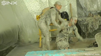 Bitch boss lady and her assistant in a messy catfight Screencap 24 on www.sinx.com