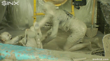 Bitch boss lady and her assistant in a messy catfight Screencap 33 on www.sinx.com