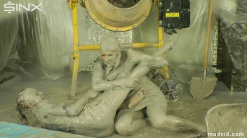 Bitch boss lady and her assistant in a messy catfight Screencap 36 on www.sinx.com