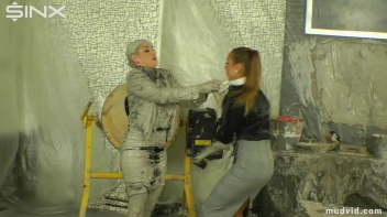 Bitch boss lady and her assistant in a messy catfight Screencap 10 on www.sinx.com