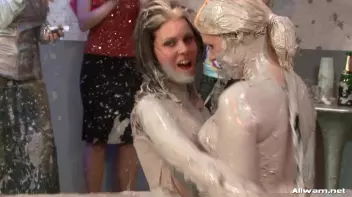 Eurobabe Cheetah Rolls Around In The Mud Screencap 14 on www.sinx.com