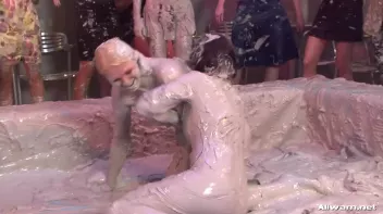 Eurobabe Cheetah Rolls Around In The Mud Screencap 20 on www.sinx.com