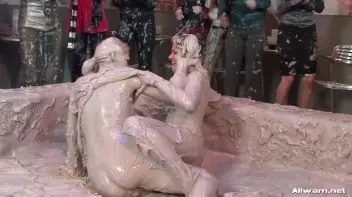 Eurobabe Cheetah Rolls Around In The Mud Screencap 23 on www.sinx.com