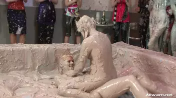 Eurobabe Cheetah Rolls Around In The Mud Screencap 32 on www.sinx.com