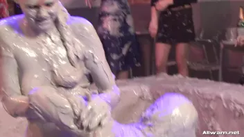 Eurobabe Cheetah Rolls Around In The Mud Screencap 44 on www.sinx.com