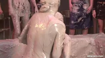 Eurobabe Cheetah Rolls Around In The Mud Screencap 45 on www.sinx.com