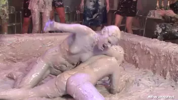 Eurobabe Cheetah Rolls Around In The Mud Screencap 55 on www.sinx.com